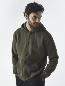 Vega Felpa con cappuccio e zip lunga