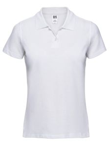 Evolution Polo Manica Corta Donna (Bianco)