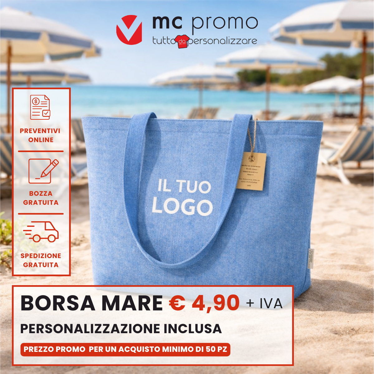 Borsa Mare - Tutto da Personalizzare